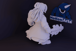 Samurai cartoon.stl 3d model