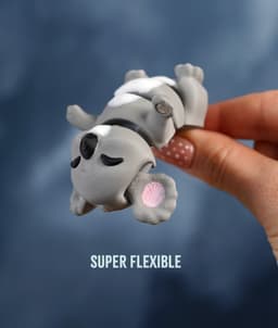 Karl the Flexi Koala - Magnetic Hand-Holding Companion 3d model