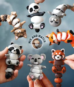 Karl the Flexi Koala - Magnetic Hand-Holding Companion 3d model