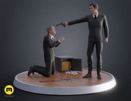 Tommy Angelo Diorama 3d model