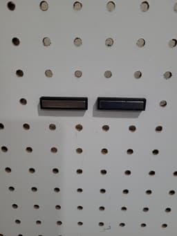 Pegboard Magnet Mount 3d model