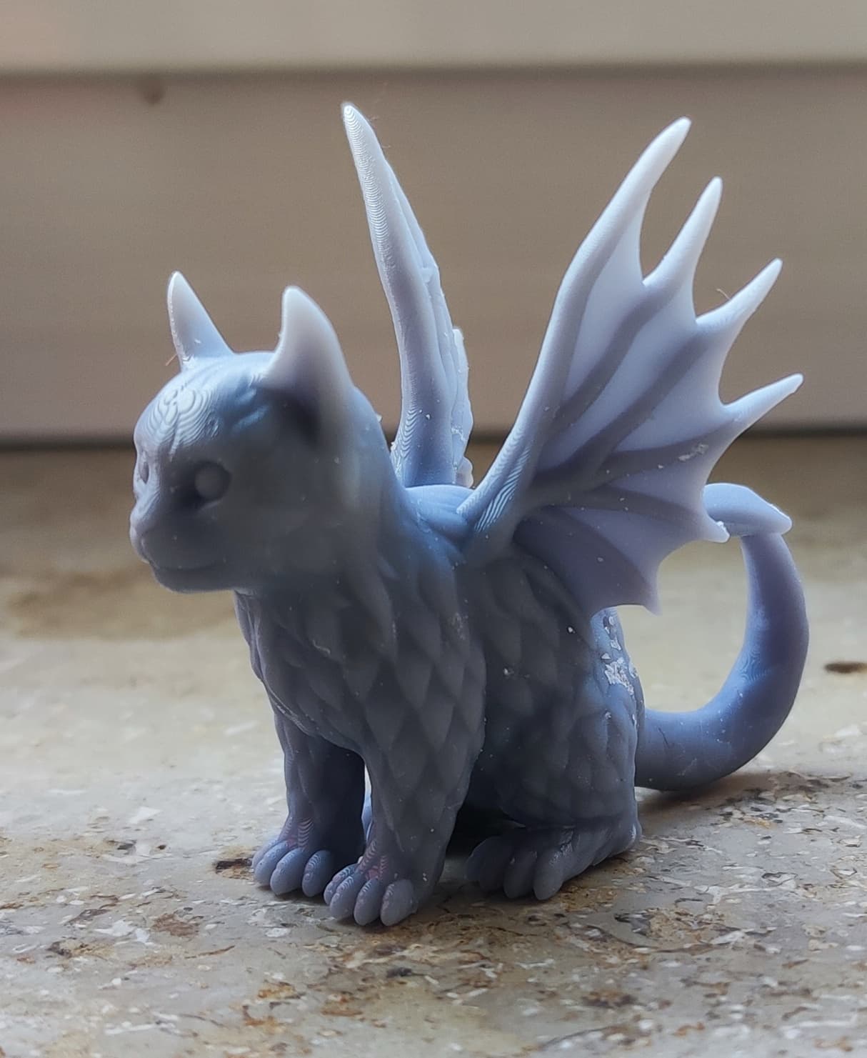 Printed in Resin, using the Anycubic Photon Mono X with Anycubic Standard Resin Grey