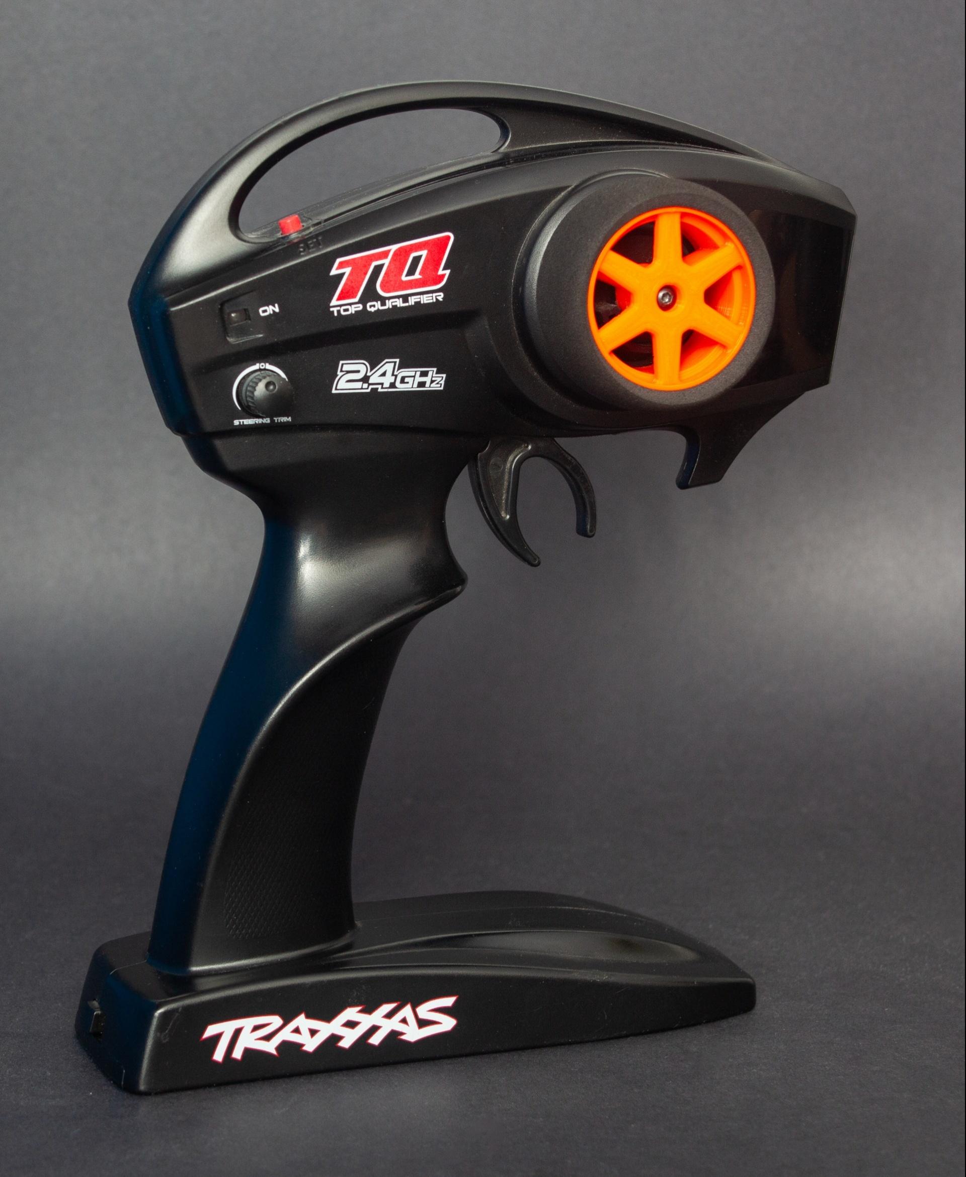 Traxxas TQ/TQI Remote Transmitter Steering Wheel 3d model