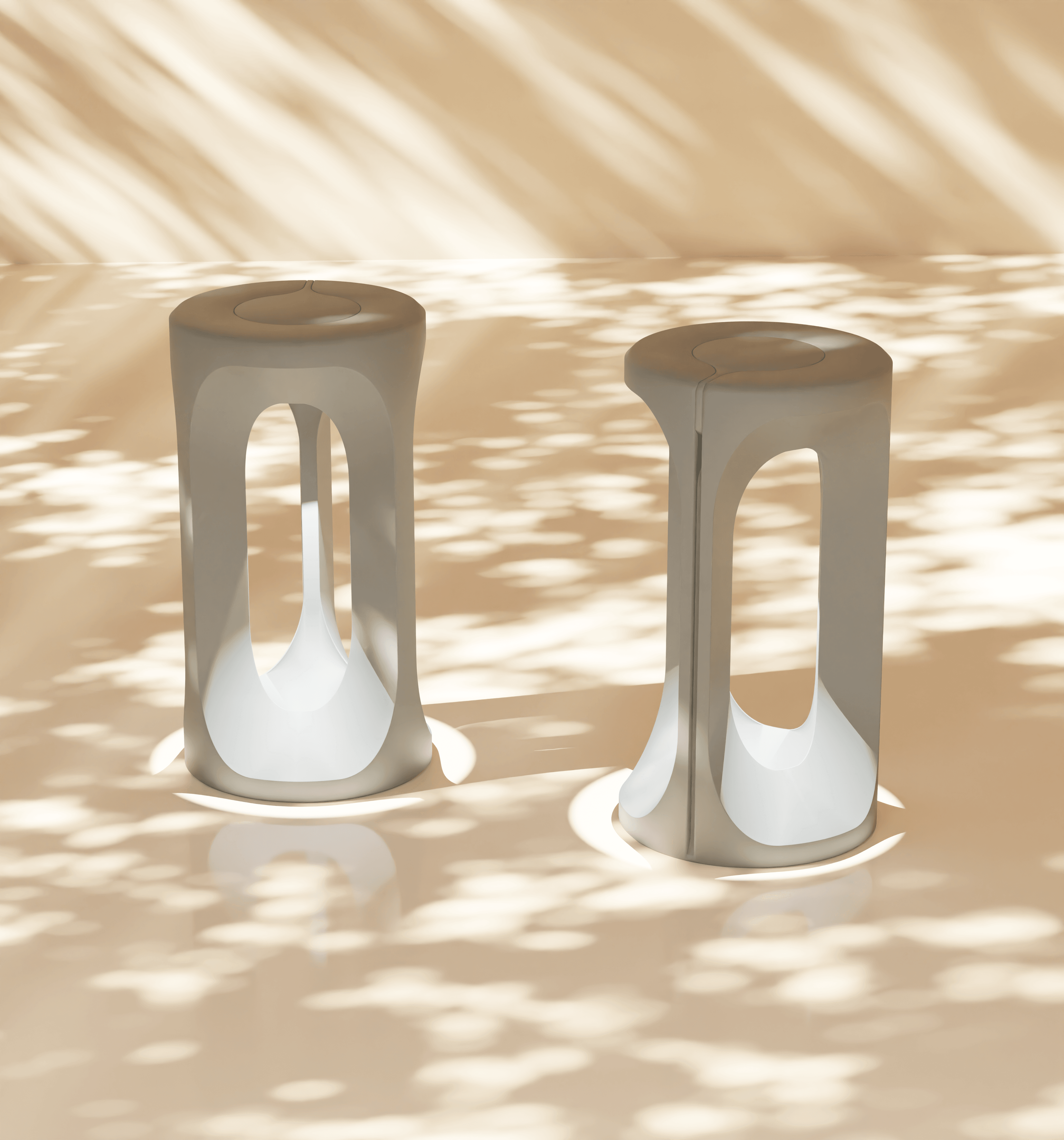 Puck Light Lamp Design 3d model