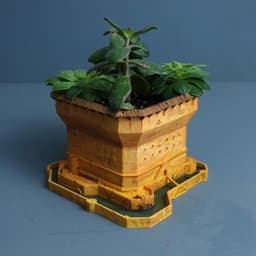 Planter castle 3d model