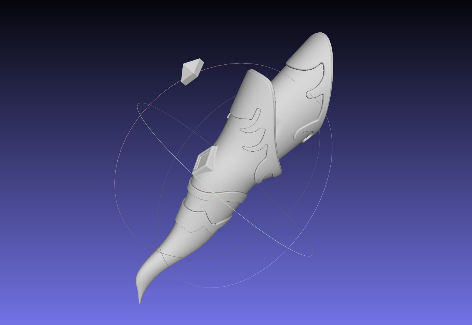 Final Fantasy XIV Yshtola Fingerpiece Printable Model 3d model