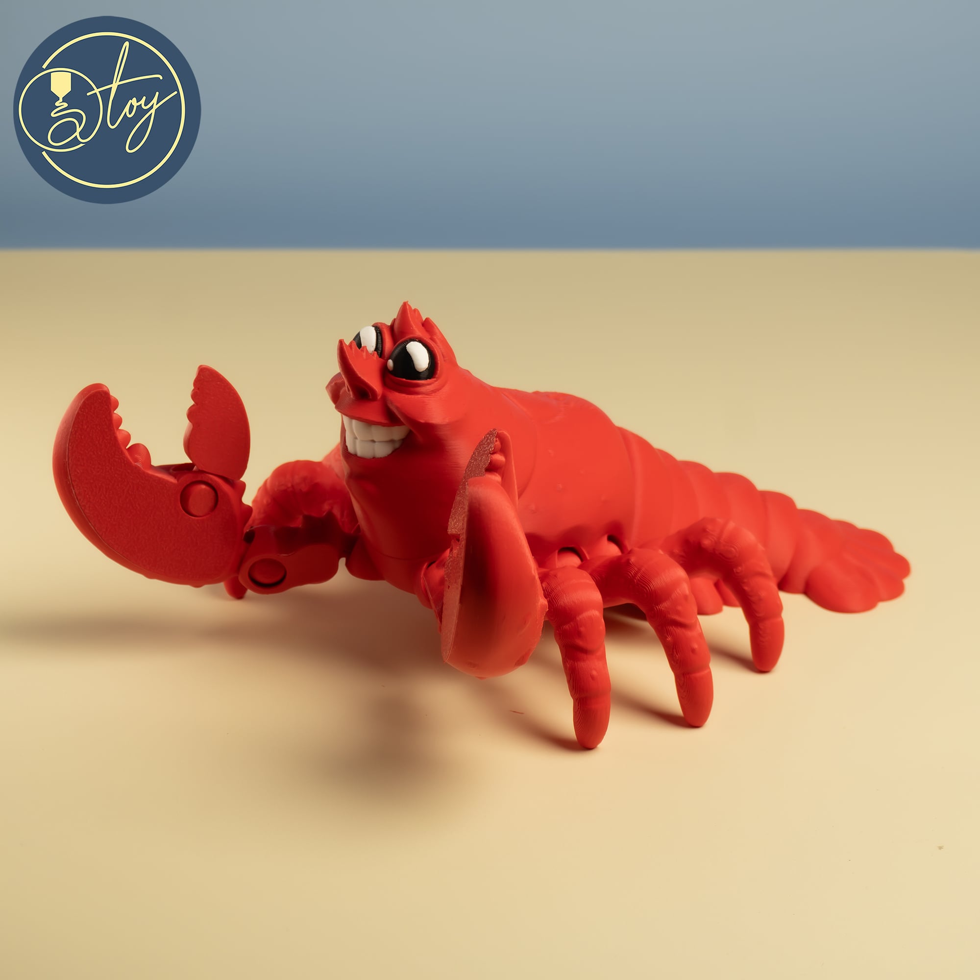 Articulated Lobster 3d model