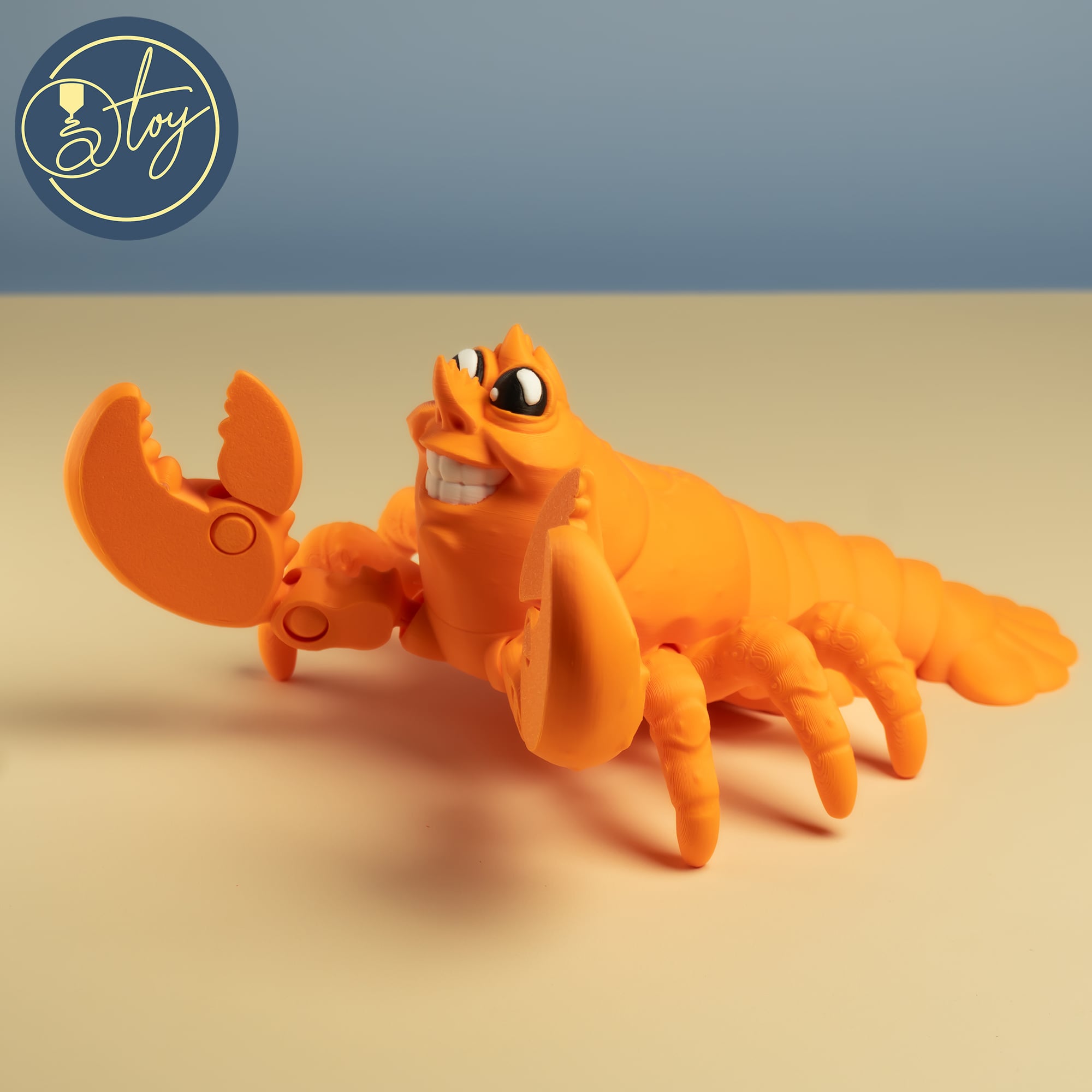 Articulated Lobster 3d model