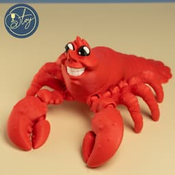 Articulated Lobster 3d model