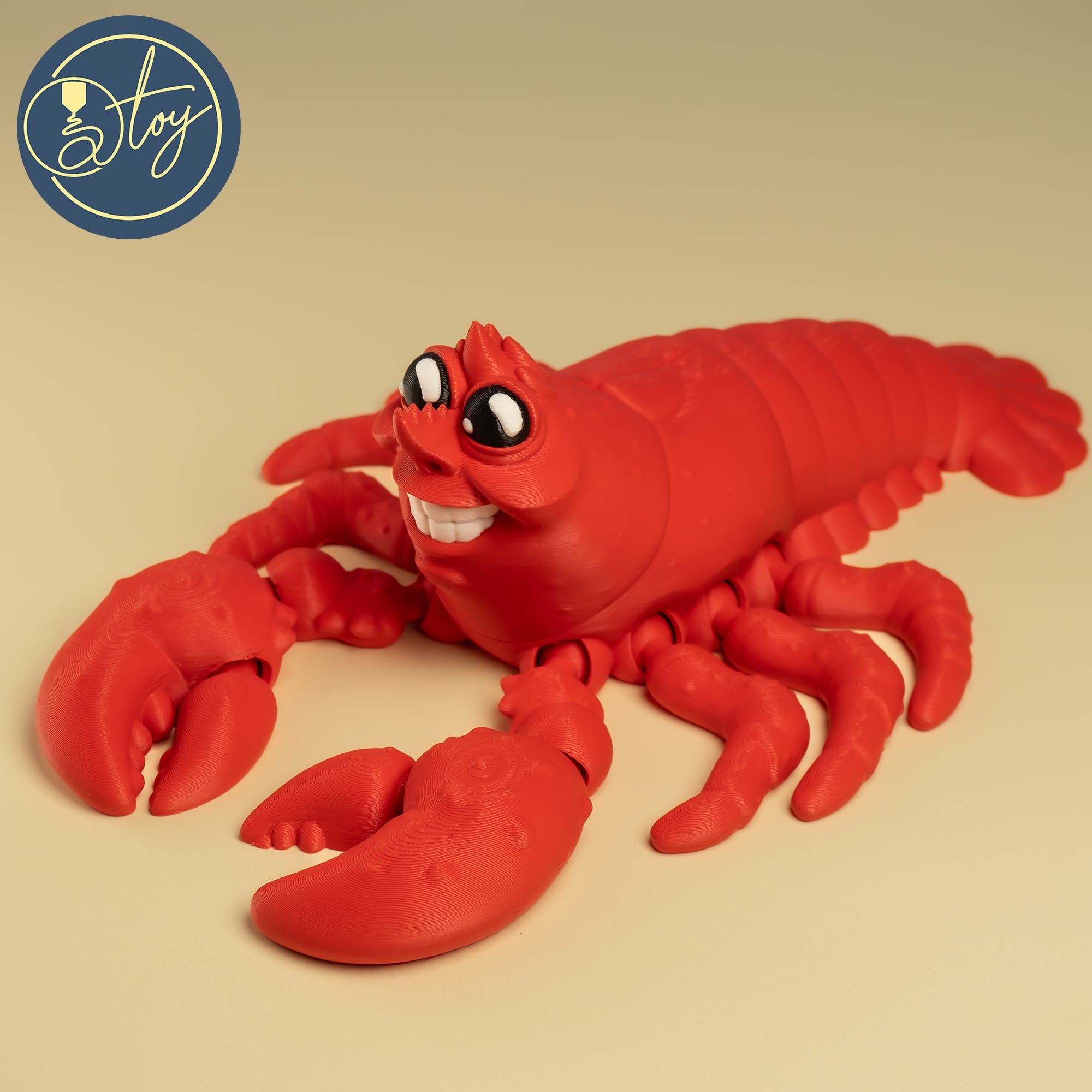 Articulated Lobster 3d model