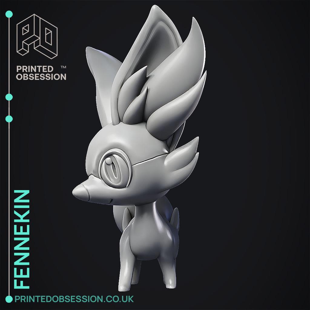 Fennekin - Pokemon - Fan Art 3d model