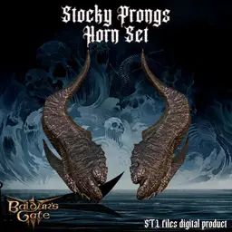 uploads_files_4836719_Stocky_Prongs.fbx 3d model