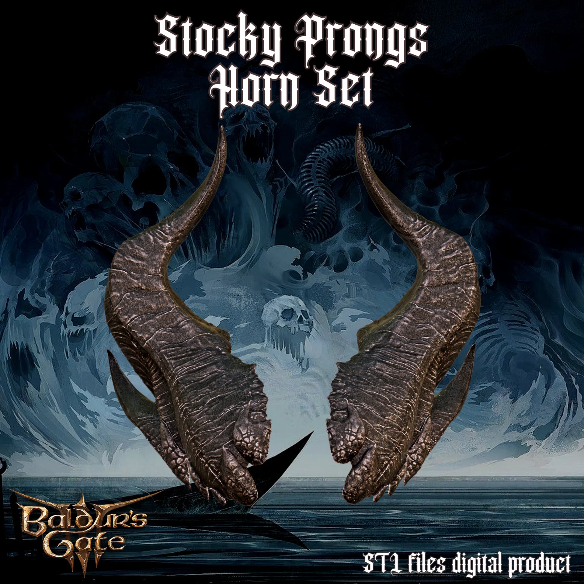 uploads_files_4836719_Stocky_Prongs.fbx 3d model