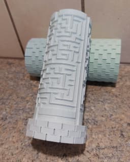 Tower Maze Level 17 - With one way straight closing path 3d model