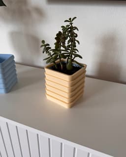 Tubes and Steps planter 3d model