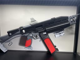 Helldivers 2 SMG 32 Reprimand Machine Gun Rifle Replica Prop Cosplay 3D print printable 3d model