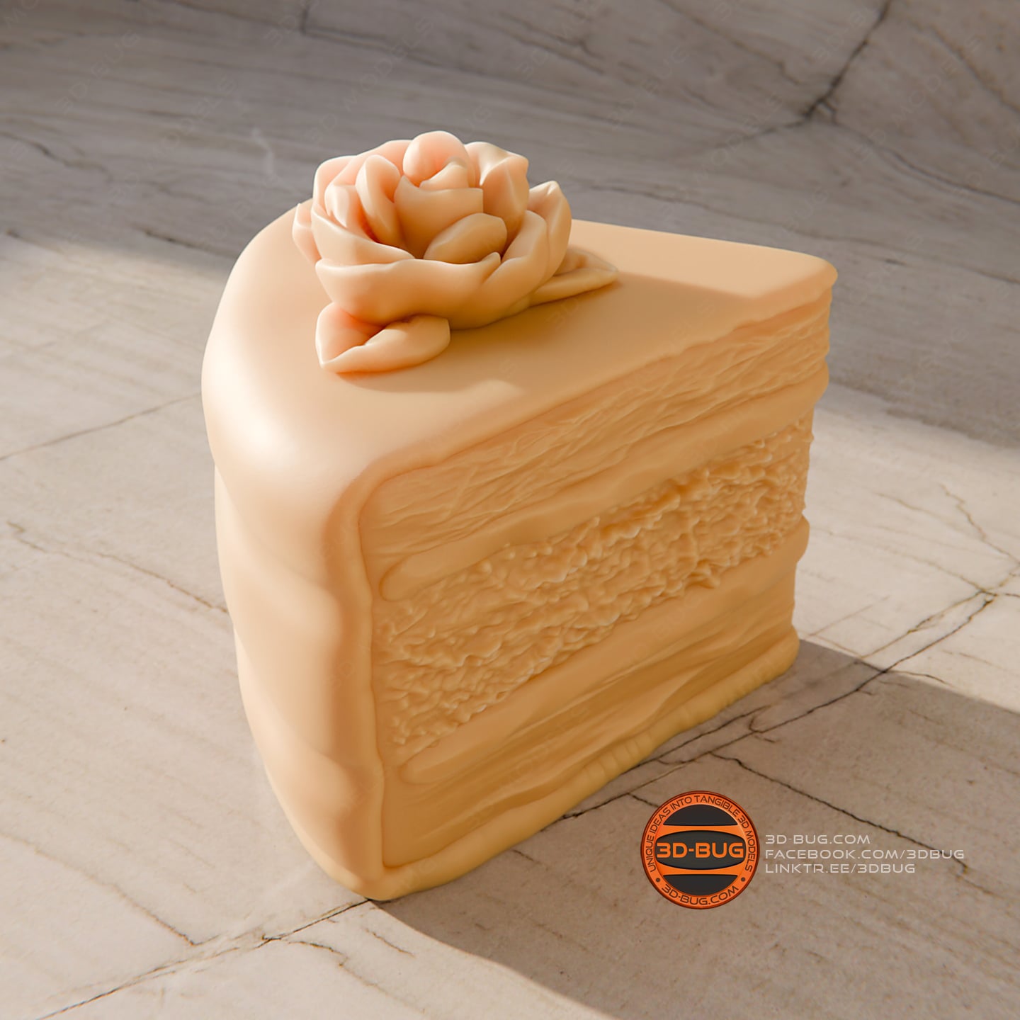 Piece of cake 1 3d model