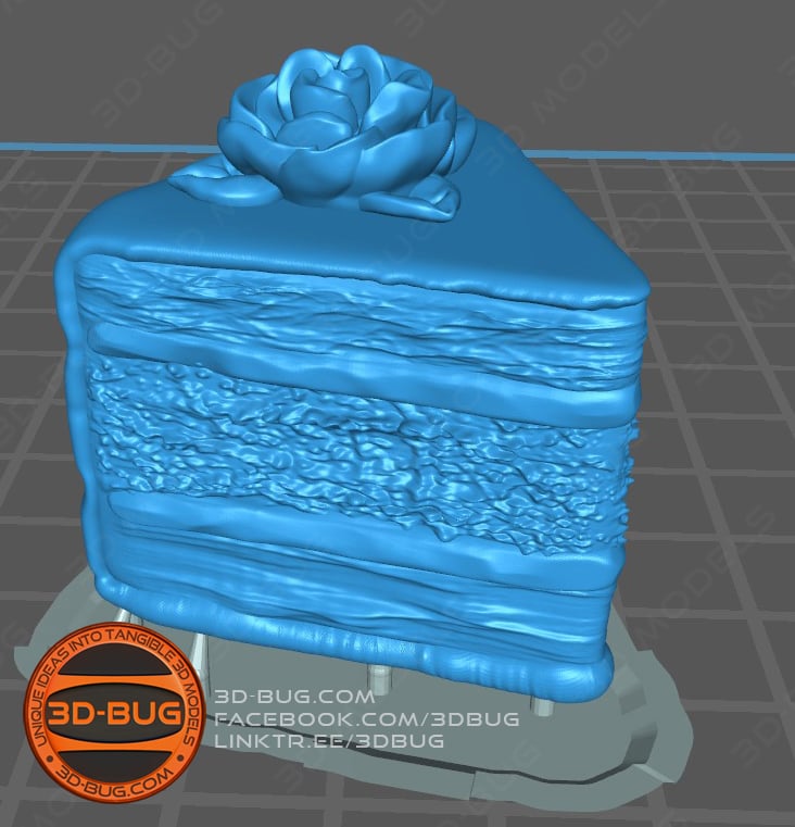 Piece of cake 1 3d model