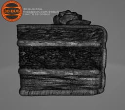 Piece of cake 1 3d model