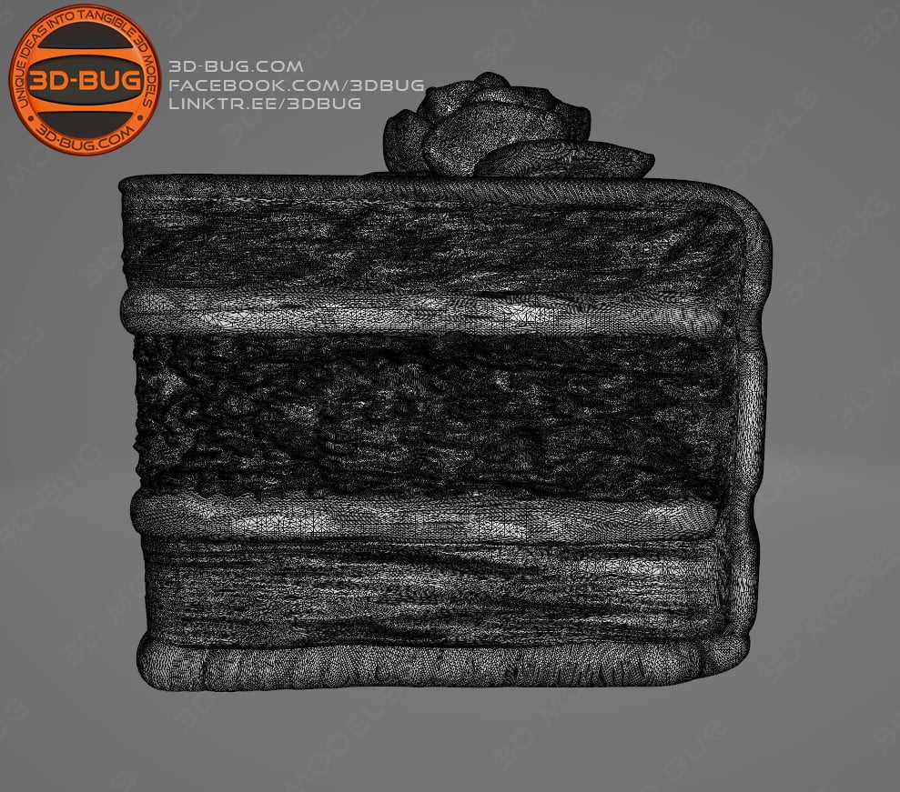 Piece of cake 1 3d model