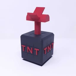 TNT-Thrills: Game changing controller display with a Secret battery organizer 3d model