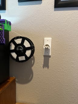 Spool Holder Wall mount universal 3d model