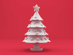 Cute Christmas Tree – Holiday Decoration (Stylized Xmas Model) 3d model