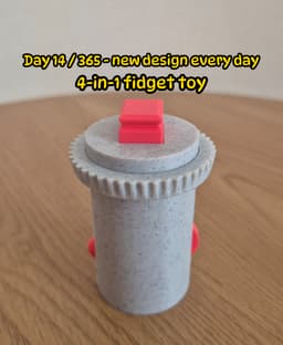 4-in-1 Fidget Master – Multi-Function Desk Fidget Toy 3d model