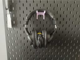 Simple headphones insert for ikea Skadis 3d model