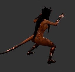 Xana Demon Woman 3d model