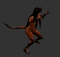 Xana Demon Woman 3d model