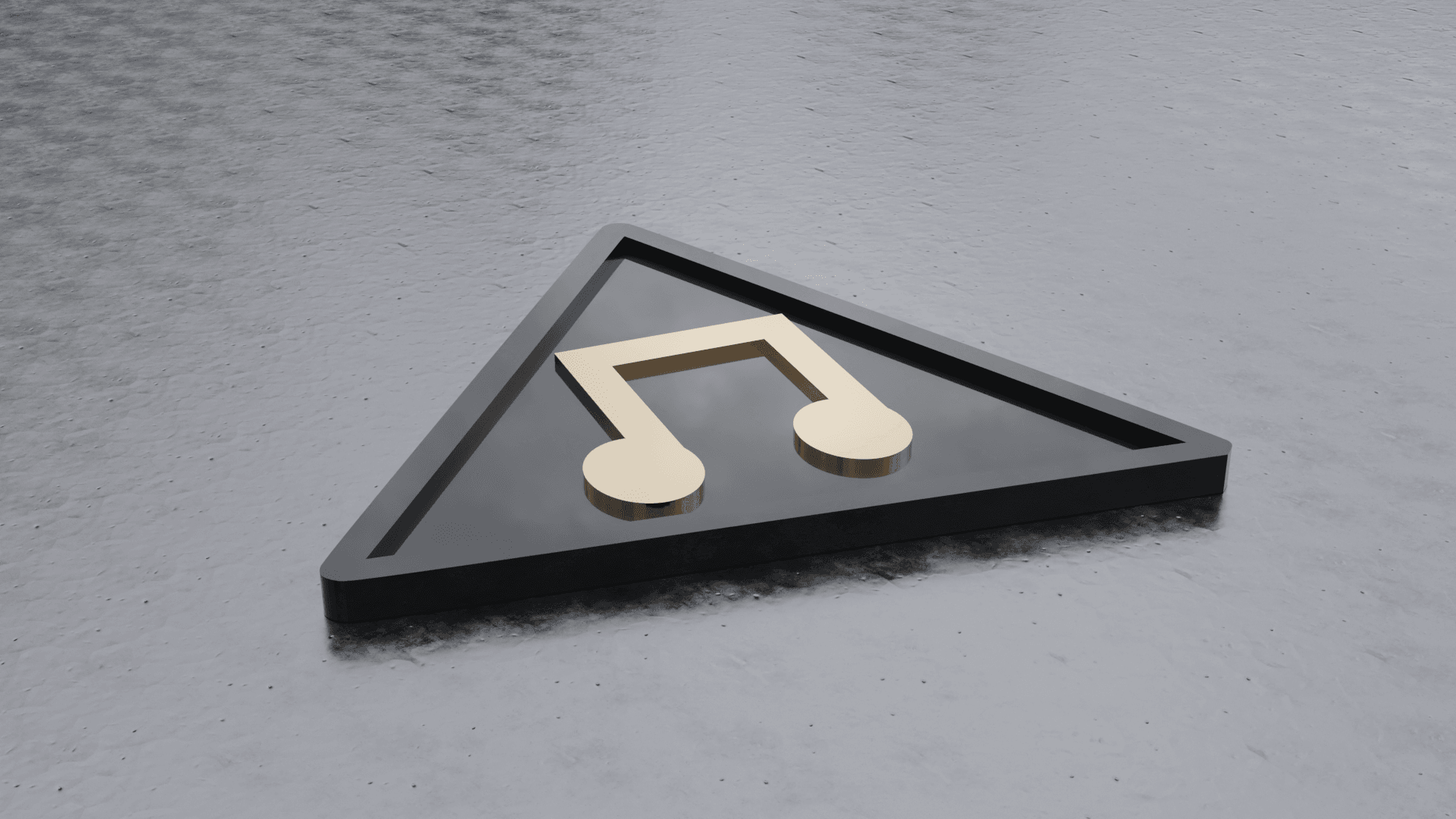 Music Note Coaster (Coaster for Drinks) Bundle 3d model
