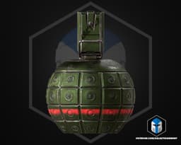 UNSC Grenade - 3D Print Files 3d model