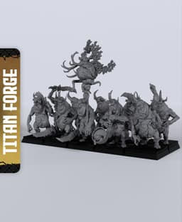 Filth Demons - With Free Dragon - 5e DnD Inspired for RPG and Wargamers 3d model