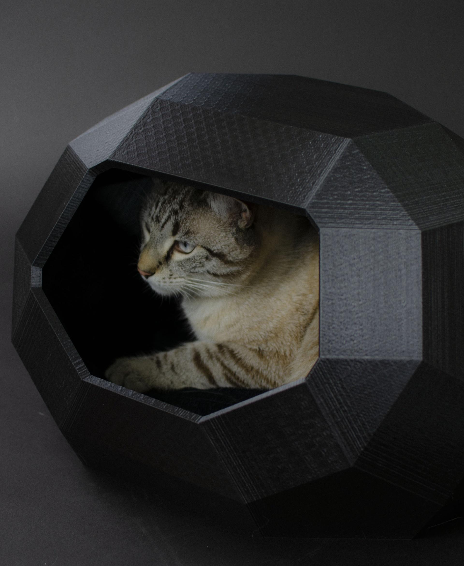 HOUSE FOR CAT MINI TAO LOW POLY  3d model