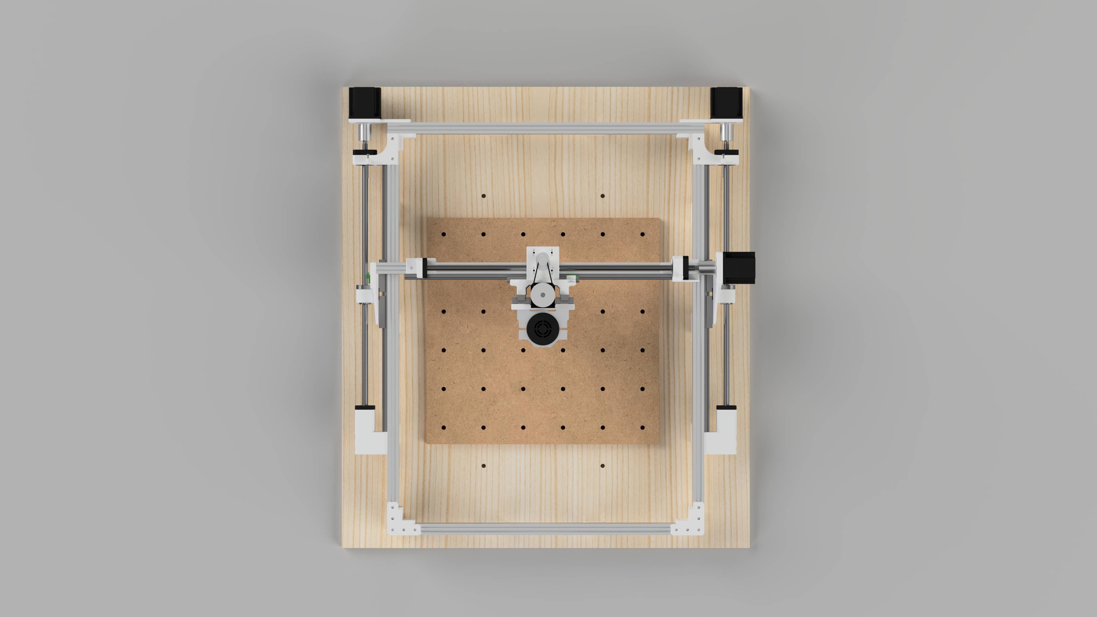 3D Printed CNC Router 3d model
