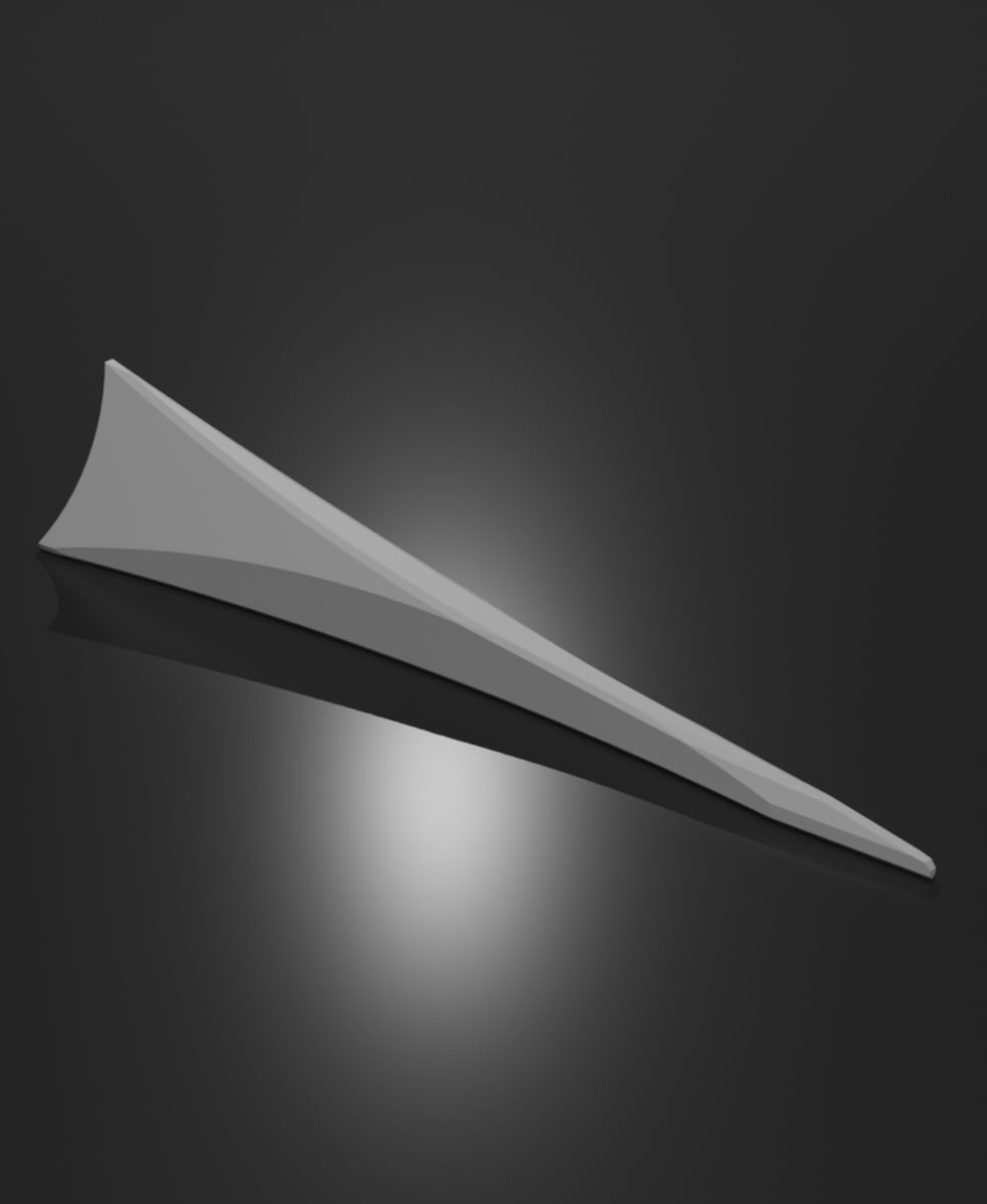 Triangular Golf Tee 3d model