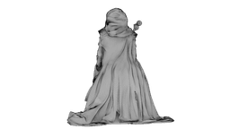 Dustbound Seer Sculpture 3d model