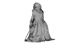 Dustbound Seer Sculpture 3d model