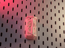 Pen holder "Bøje" (for IKEA Skadis Pegboard) 3d model