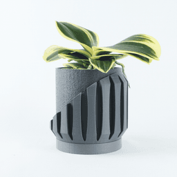 Mythra Planter STL 3D Print File, Home Decor Planter for Plants, Flowers, and Orchid 3d model