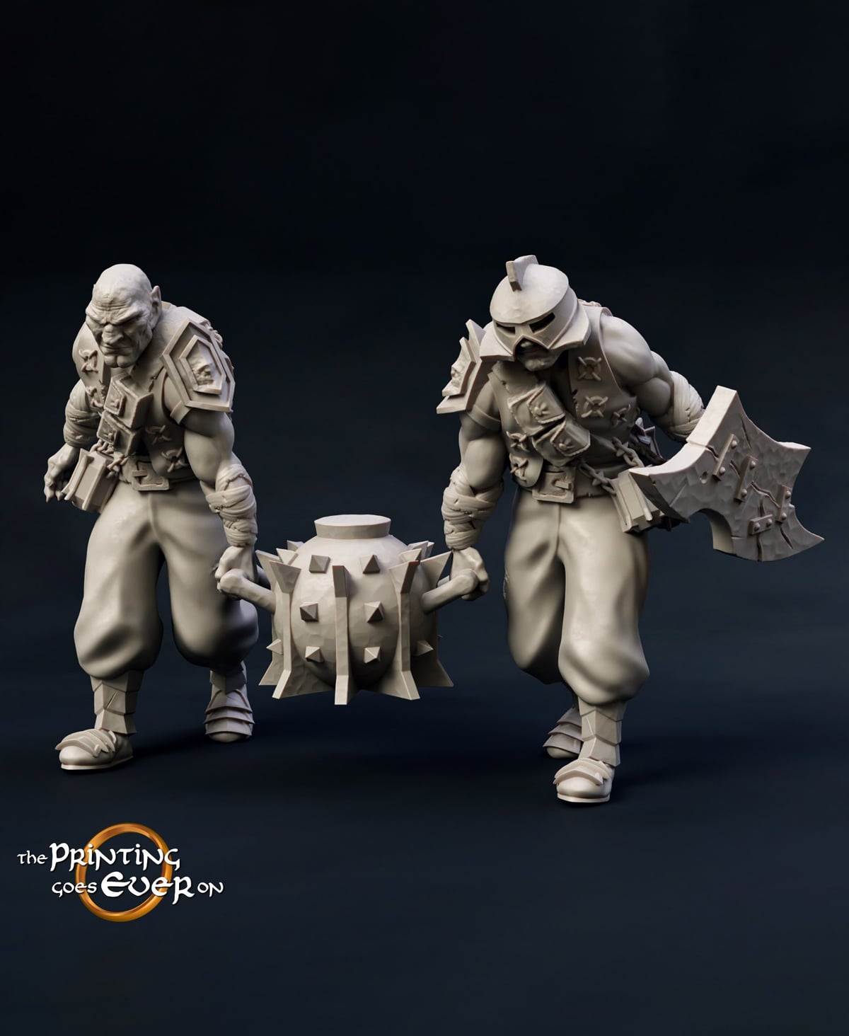 Customizer Modular Bundle - Half-Orcs 3d model