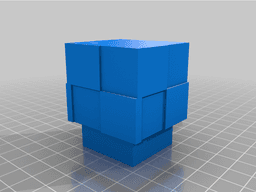 Minecraft torch lamp 3d model