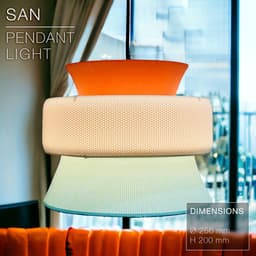 SAN | Pendant Light E27 & E26 fast print 3d model