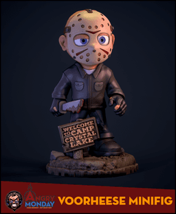 Voorhees Minifig 3d model