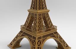 Eiffel Tower - 3D Model 3d model