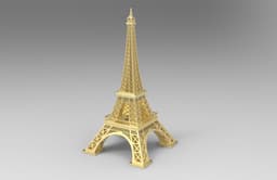 Eiffel Tower - 3D Model 3d model