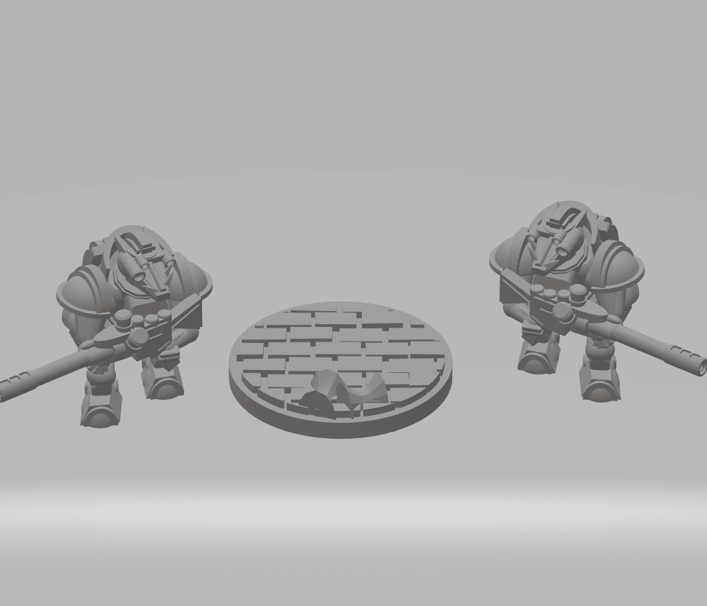 FHW: Tunnel Rats Basic Trooper with Rifle 3d model