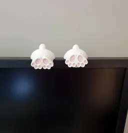 Monitor Bunnies 3d model