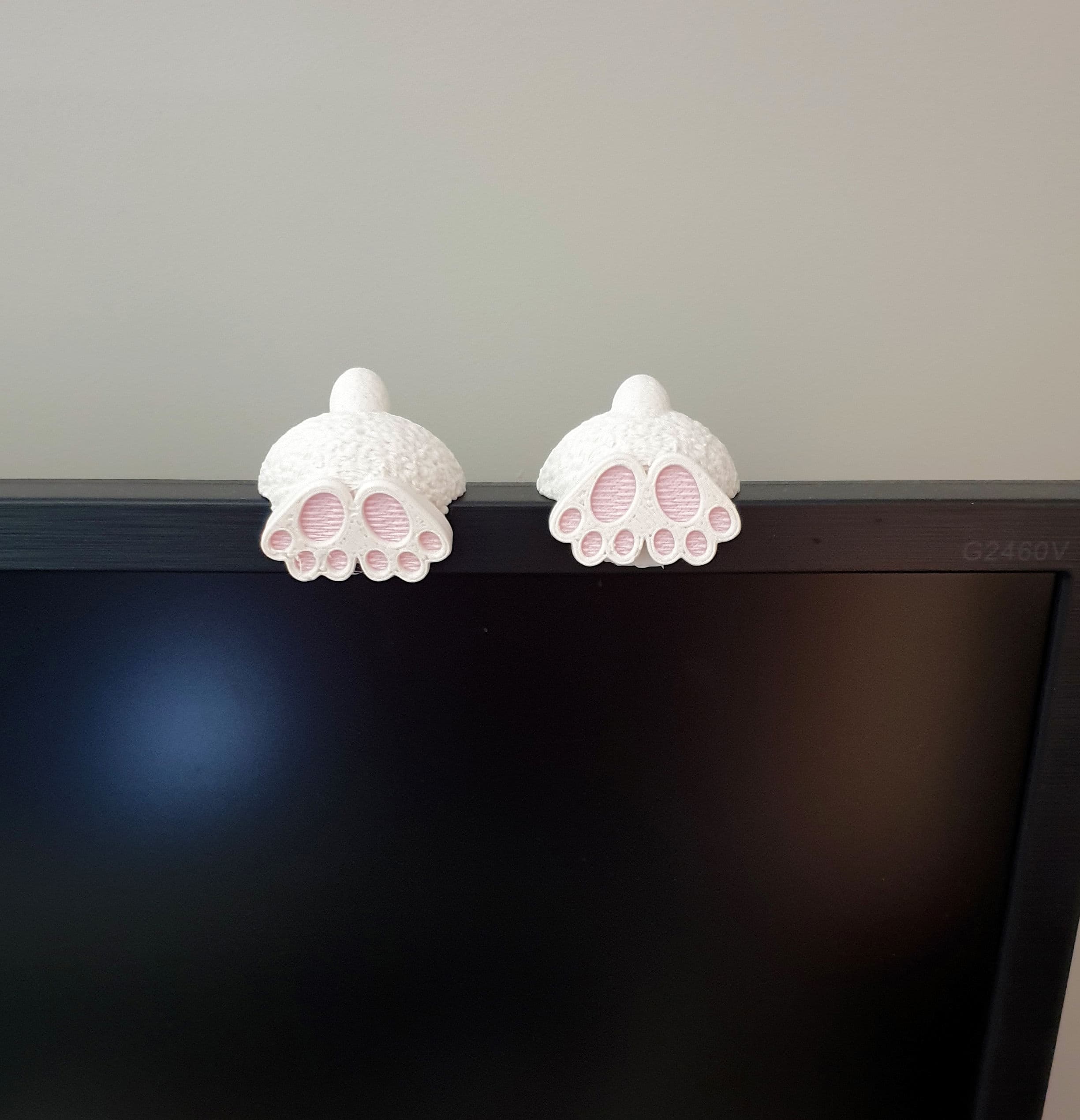 Monitor Bunnies 3d model